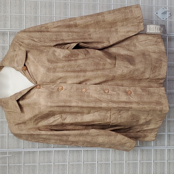NWT Faux snakeskin blazer sz22W - Picture 1 of 5